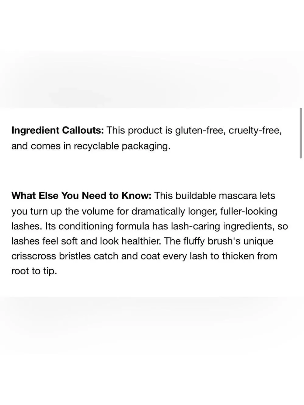 New Milk Makeup Kush Mascara in Black Travel Size 3mL